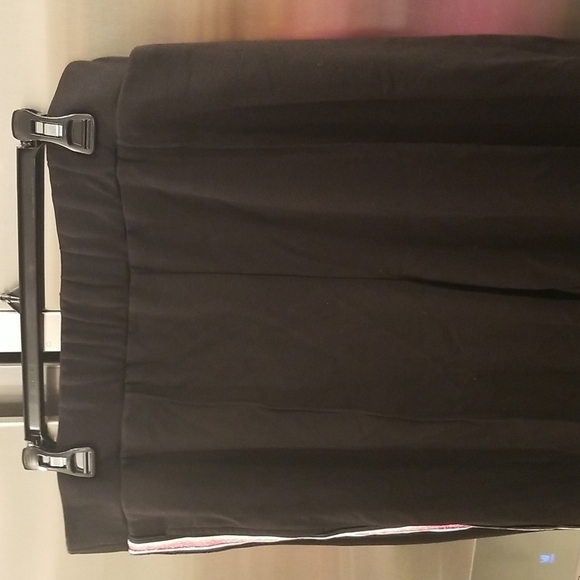 💕TRINA TURK💕 Bop 2 Pant ~ Black with Glitter Rainbow Tuxedo Stripe XXL NWT - Picture 9 of 14